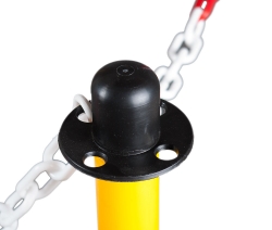 montaz-lancucha-plastikowego-kapturek
